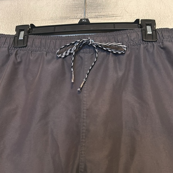 Nike Swim Trunks Size Medium Gray Blue - Picture 2 of 8